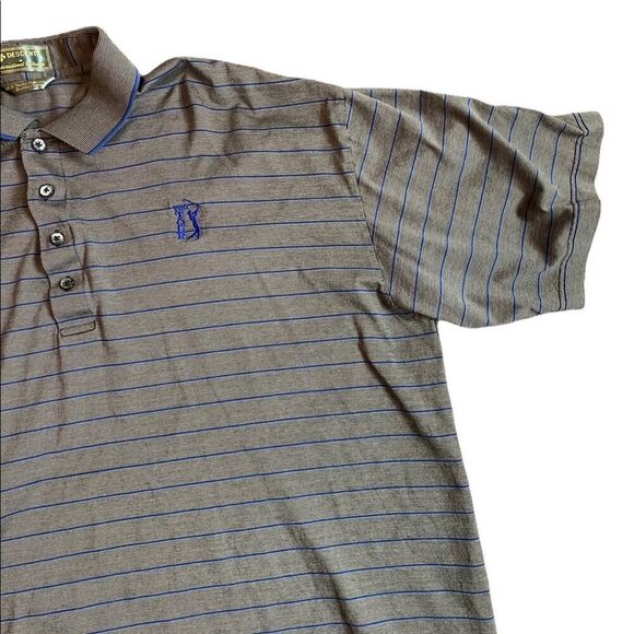 Vintage Descente PGA Tour pullover polo T-shirt - golf plo size XXL - Picture 5 of 6